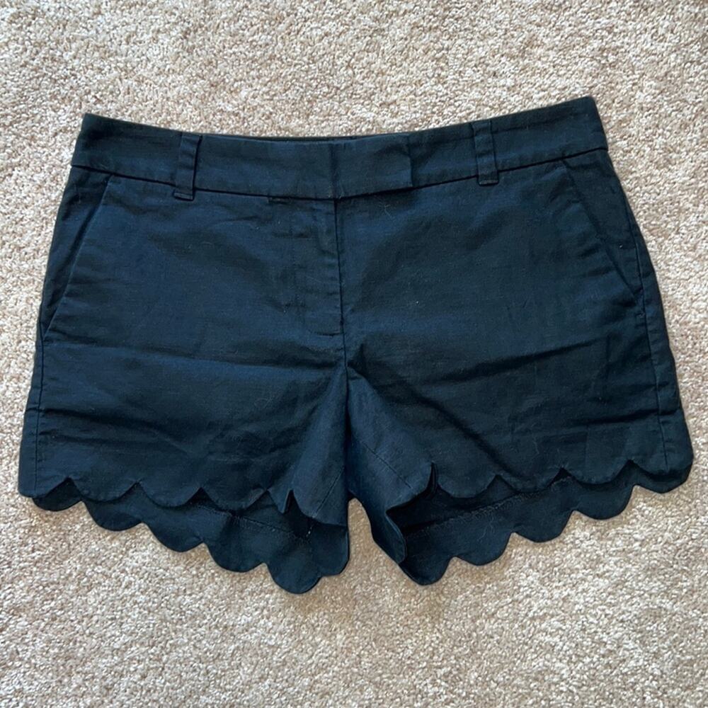 J. Crew Scallop Hem Shorts